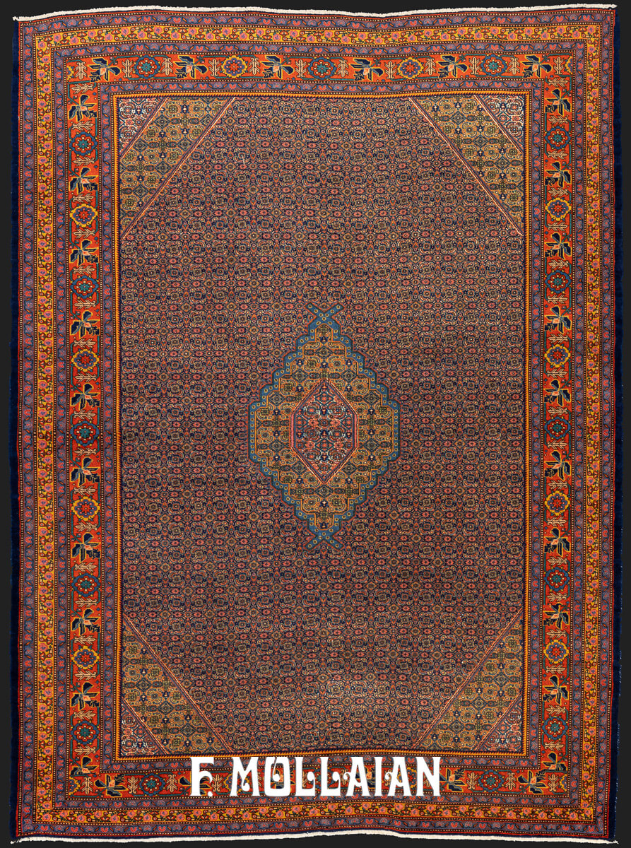 Antique Tabriz Rug Purple Color n°:506257